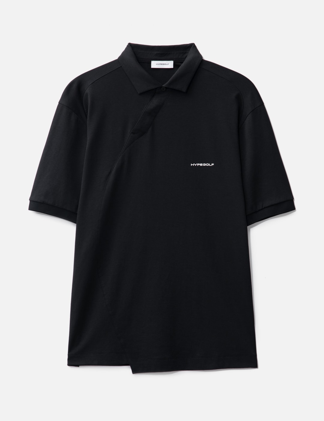 X POST ARCHIVE FACTION (PAF) Diagonal Polo T-Shirt view 12