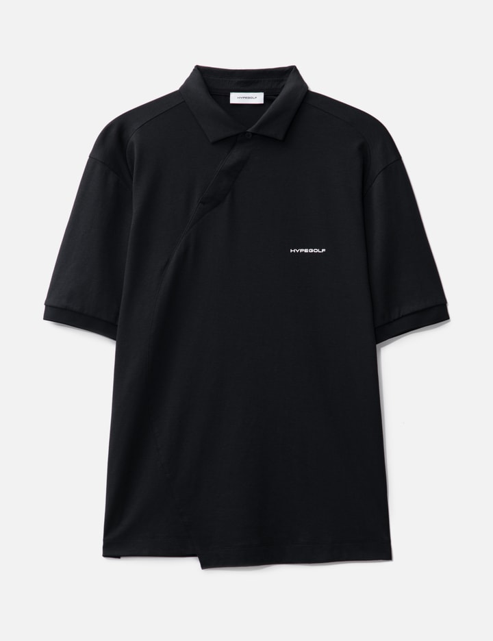 X POST ARCHIVE FACTION (PAF) Diagonal Polo T-Shirt