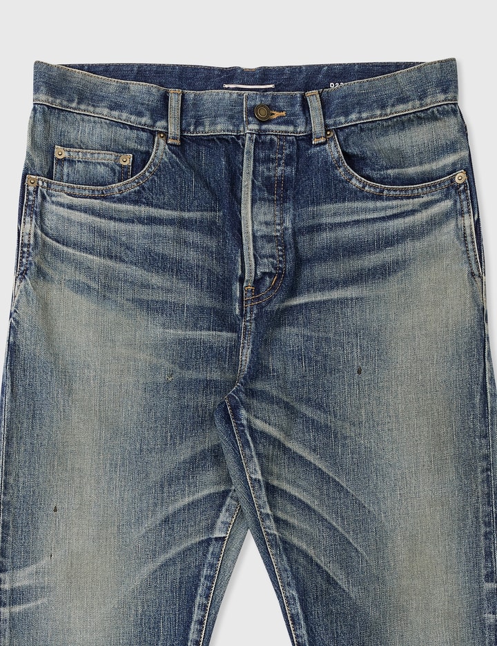 Straight-Fit Jeans In Dirty Winter Blue Denim Placeholder Image