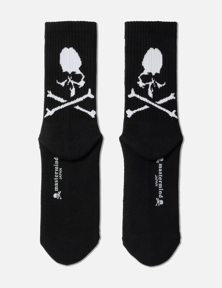 Mastermind Japan Color Blocking Socks 2 In Black