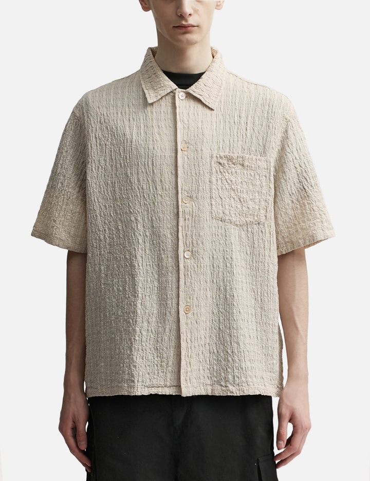 Shop Our Legacy Short Sleeve Box Shirt In White
