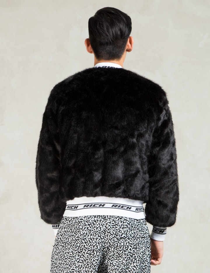 Black Rich Band Fur Jacket Placeholder Image