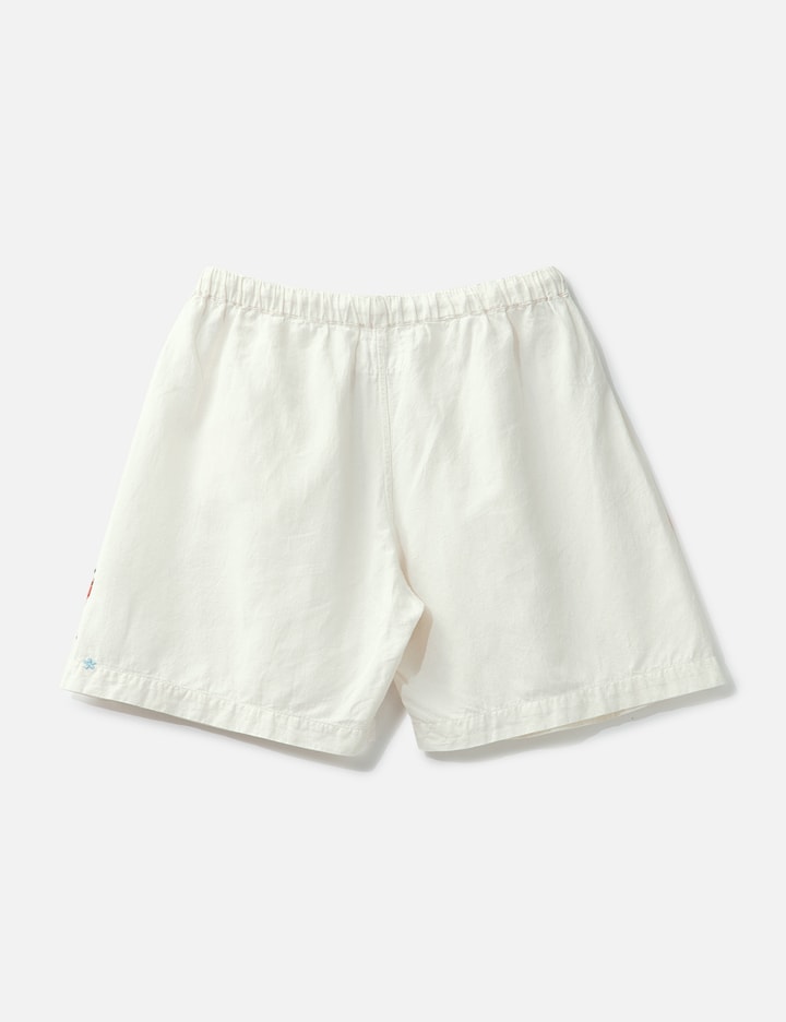 Embroidered Linen Shorts Placeholder Image