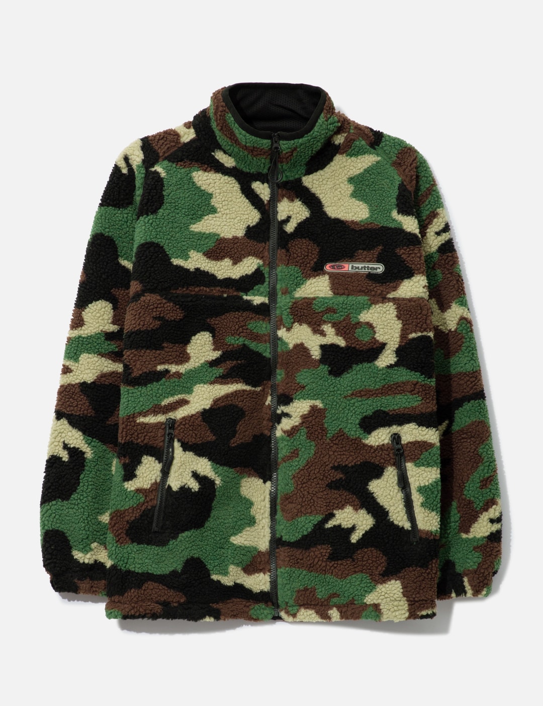 Camo Sherpa Jacket view 7