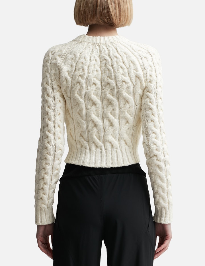 Shop Loewe Sweater In White