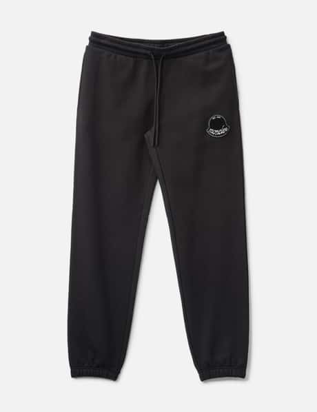 Moncler Logo Patch Cotton Sweatpants