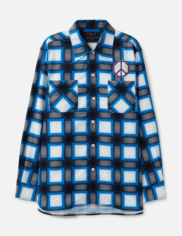 Nepenthes Hanataiyoame Printed Flannel Shirt