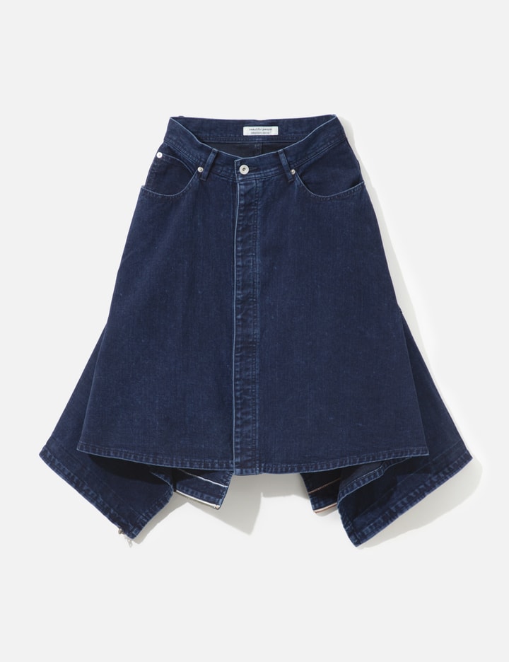 Beautiful People Double-End Left Hand Twill Denim Skirt