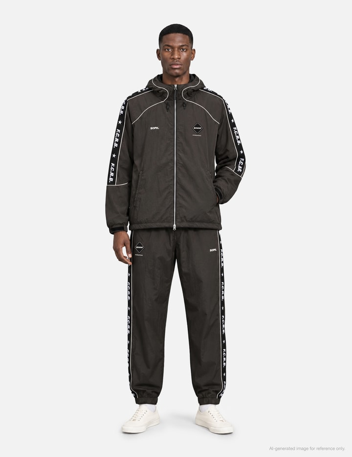 F.C. Real Bristol Nylon Chambray Practice Hooded Jacket