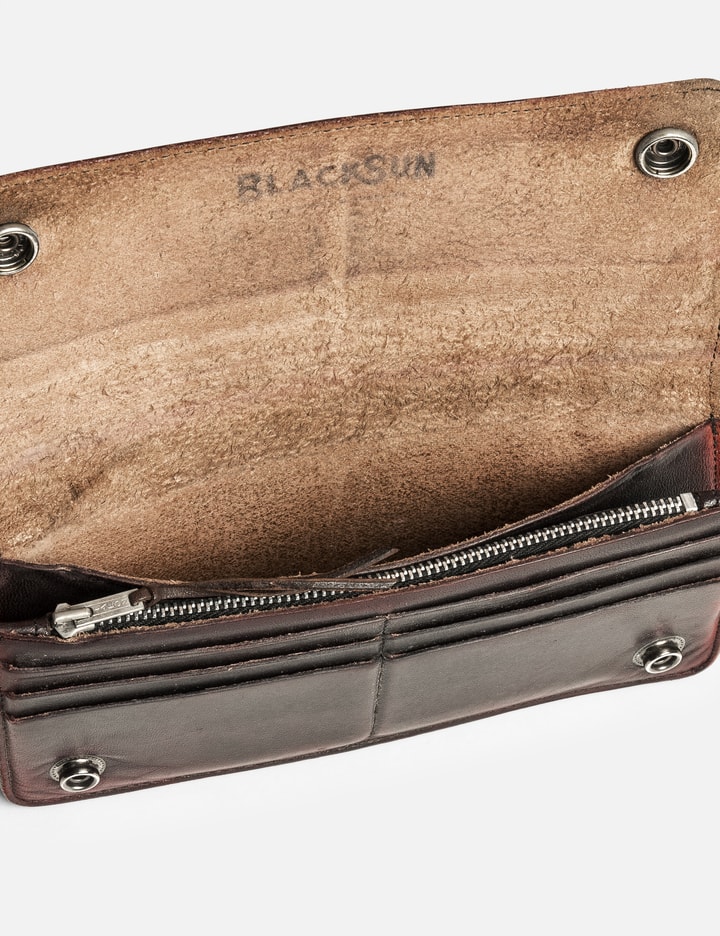 Vintage Original Horsehide Truckers Wallet