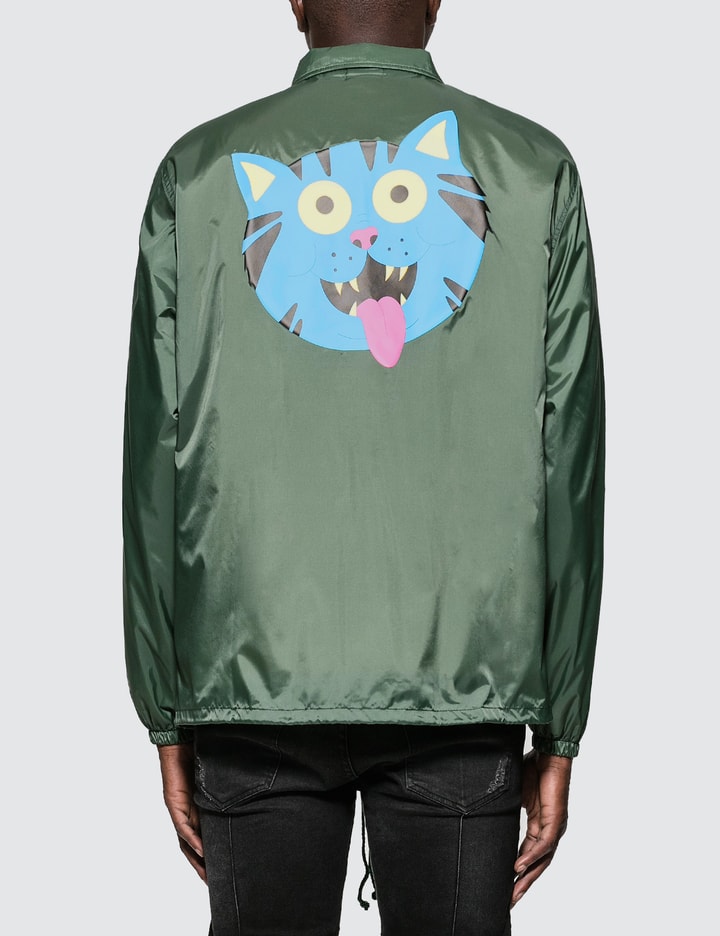 Fritz Tha Cat Coach Jacket By Gangster Doodles Placeholder Image