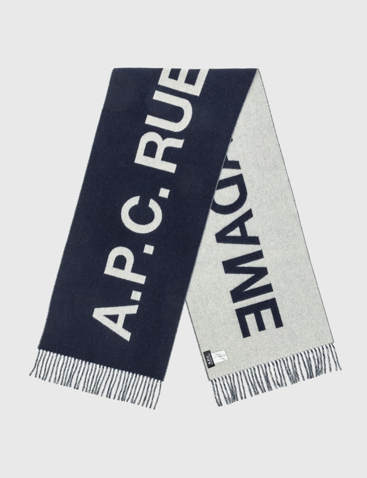 A.P.C. Logo Scarf