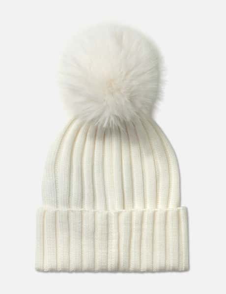 Wool Beanie With Pom Pom view 5