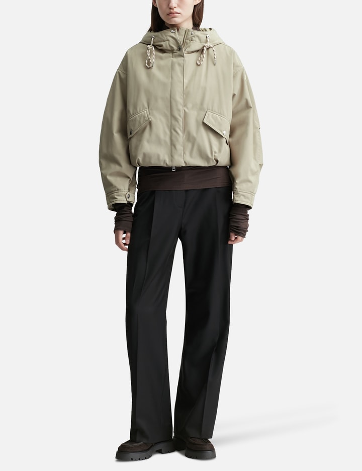 Eucalyptus Hooded Short Down Jacket Placeholder Image