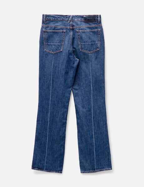 Our Legacy - 70s Cut Mid Blue Crease Denim