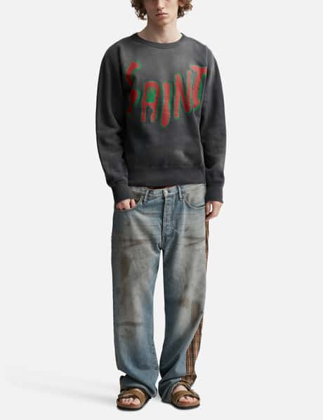 Saint Michael - MX6 Crewneck Sweatshirt | HBX - ハイプビースト  