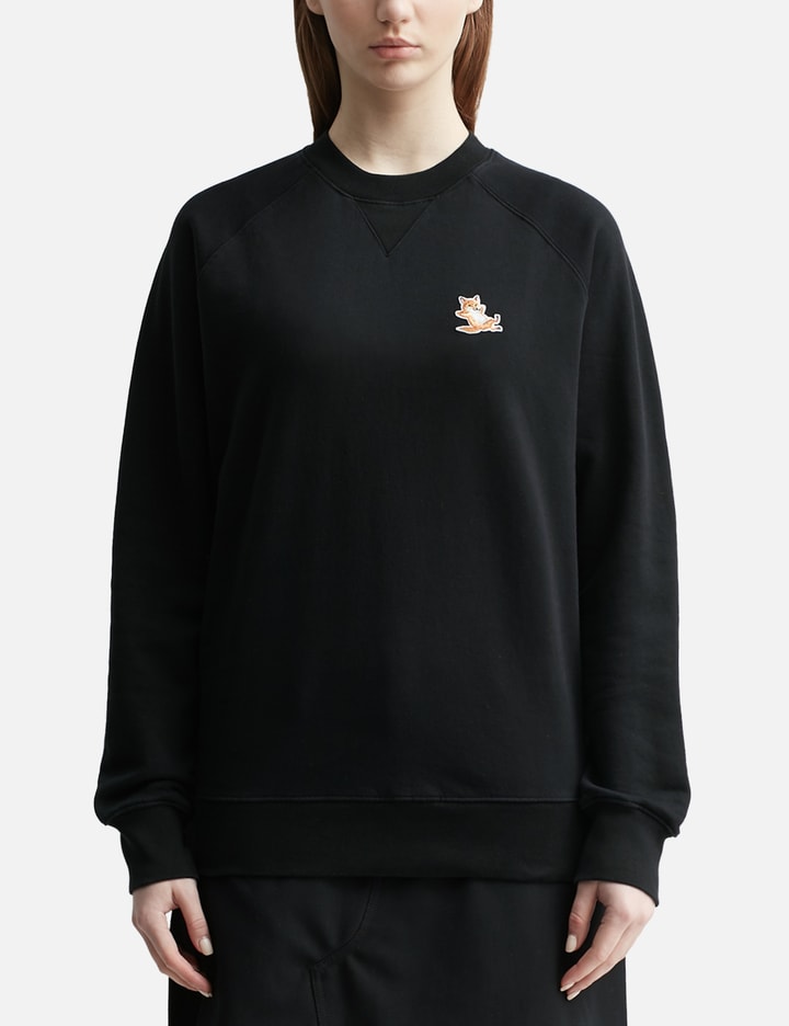 Chillax Fox Patch Classic Sweatshirt Placeholder Image