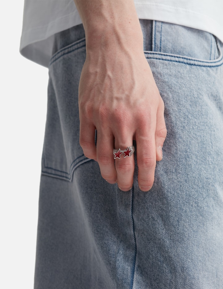 Icon Red Enameled Single Ring Placeholder Image