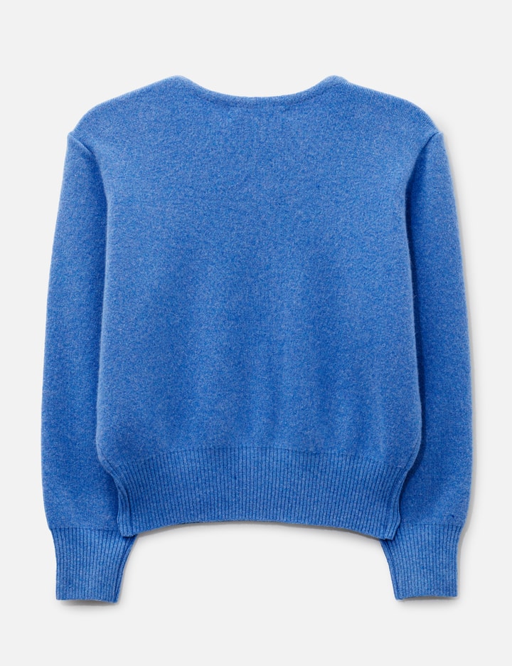 Moondal Basic Round Knit In Blue