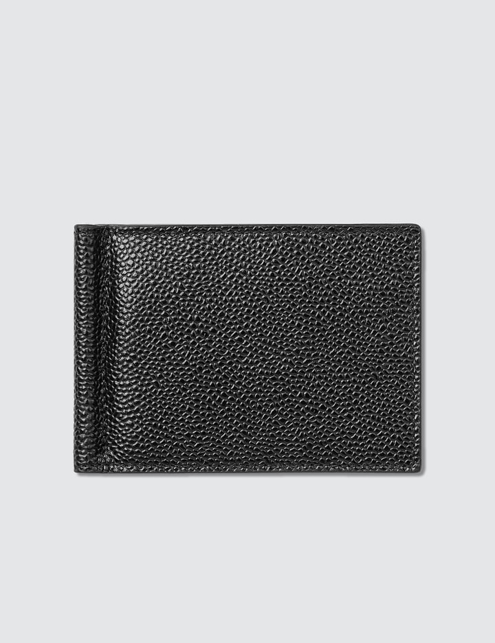 Pebble Grain Leather Money Clip Wallet Placeholder Image