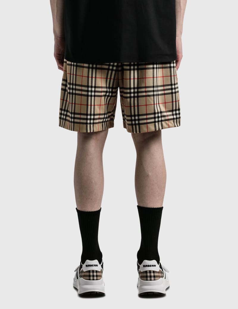 vintage check technical twill track top