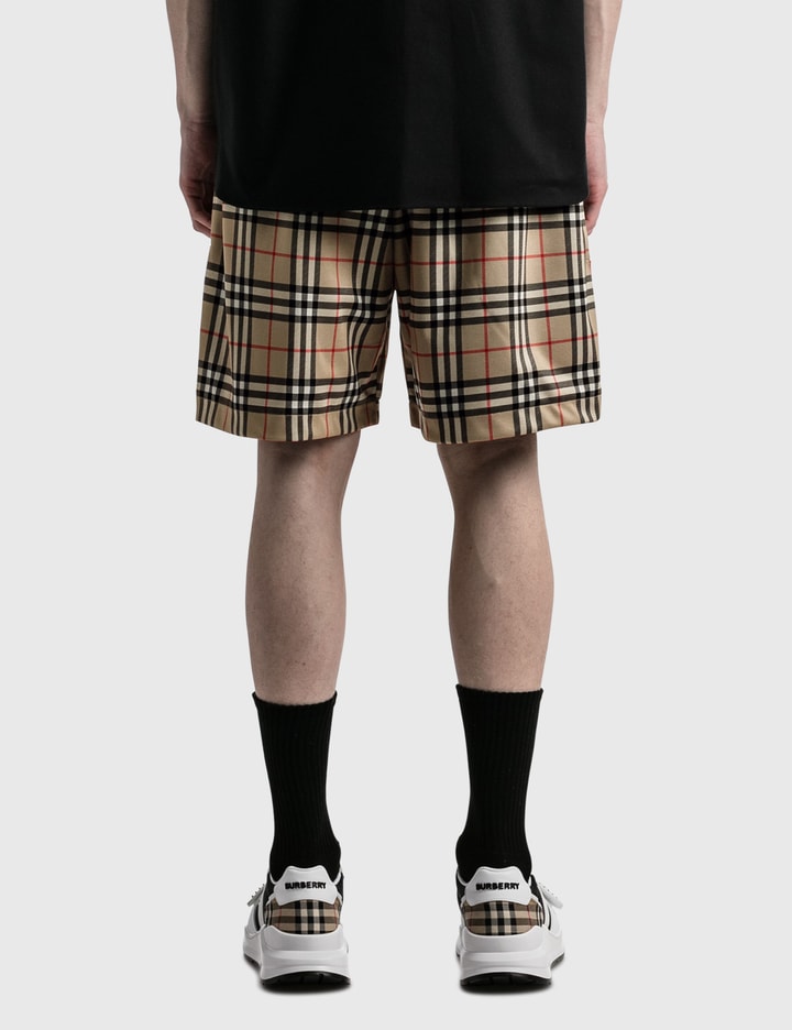 Vintage Check Technical Twill Shorts Placeholder Image