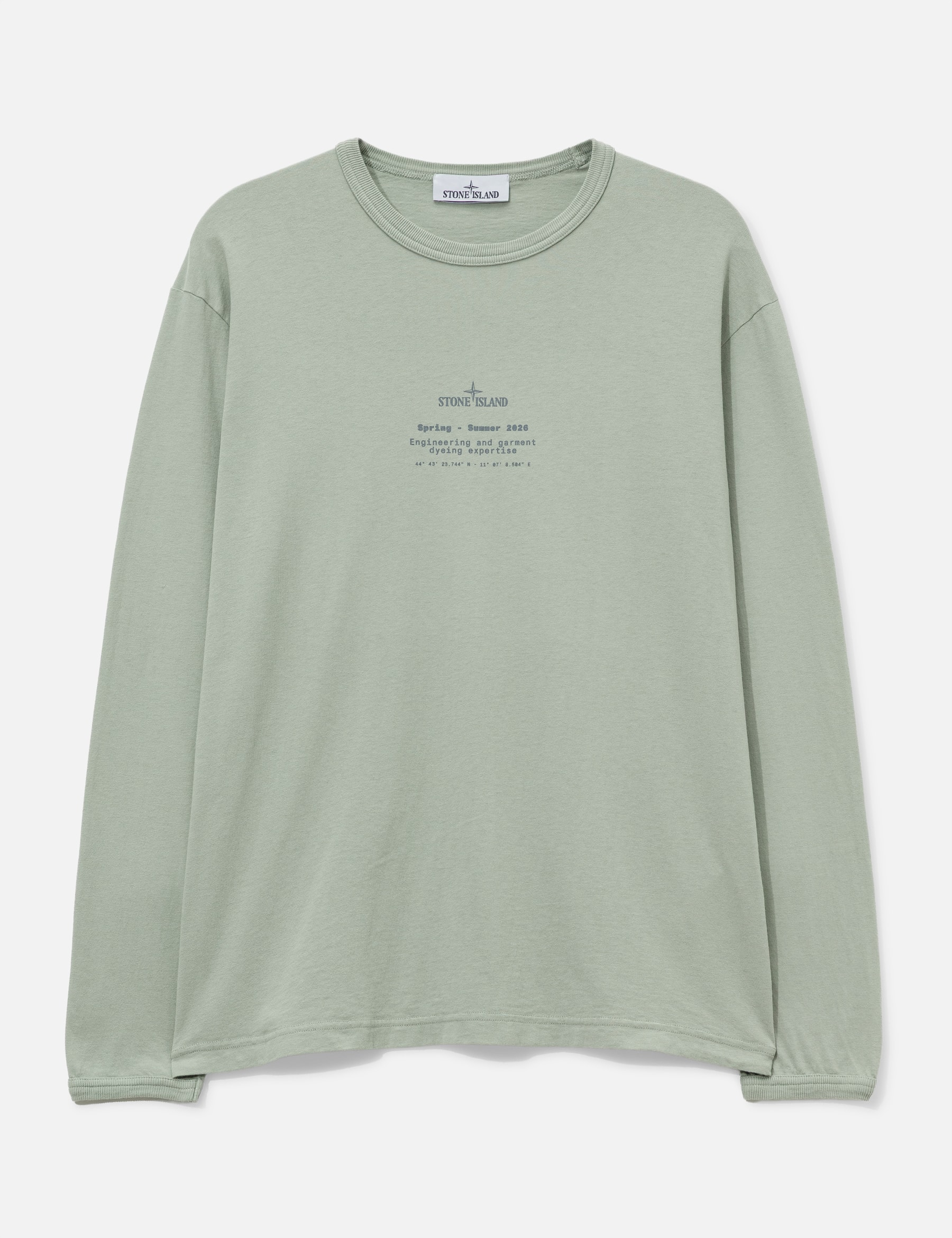 Organic Cotton Jersey Regular Fit Long Sleeve T-Shirt view 16