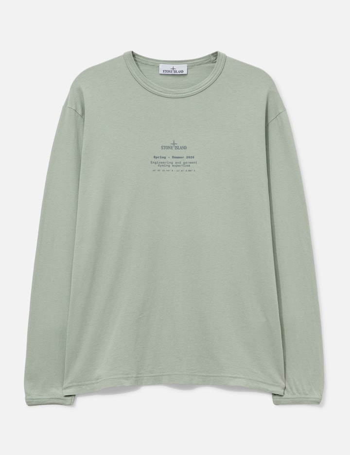 Stone Island Organic Cotton Jersey Regular Fit Long Sleeve T-Shirt