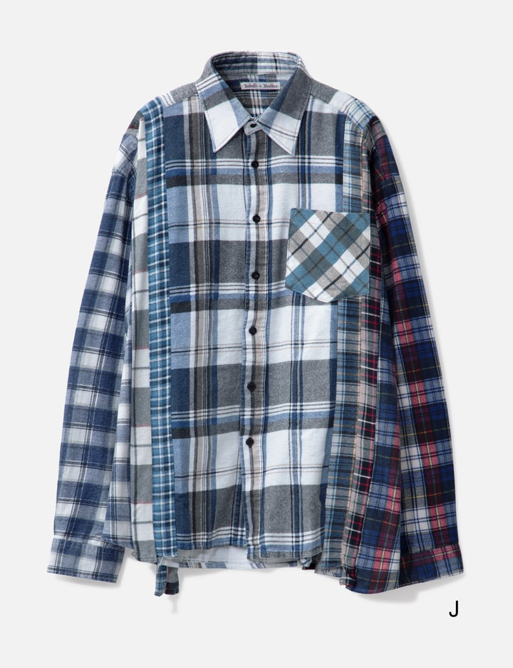 7 Cuts Wide Flannel Shirt Placeholder Image