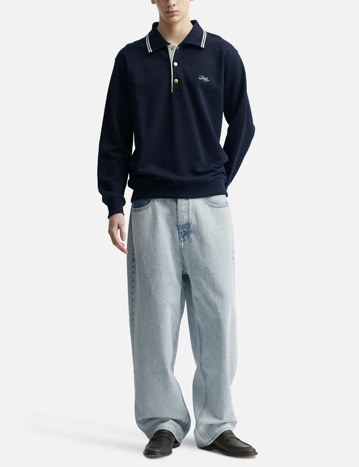 Drole de Monsieur Jean Baggy Bleu