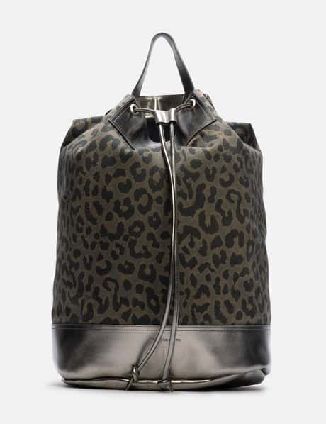 Dries Van Noten Leopard Backpack