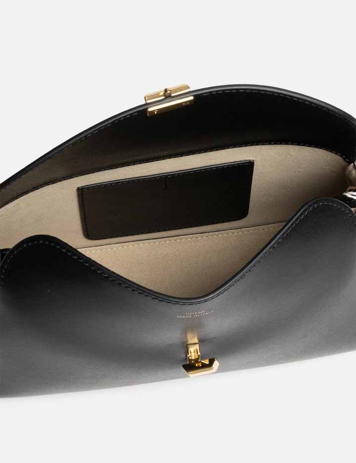 TOTEME T-Lock Leather Clutch