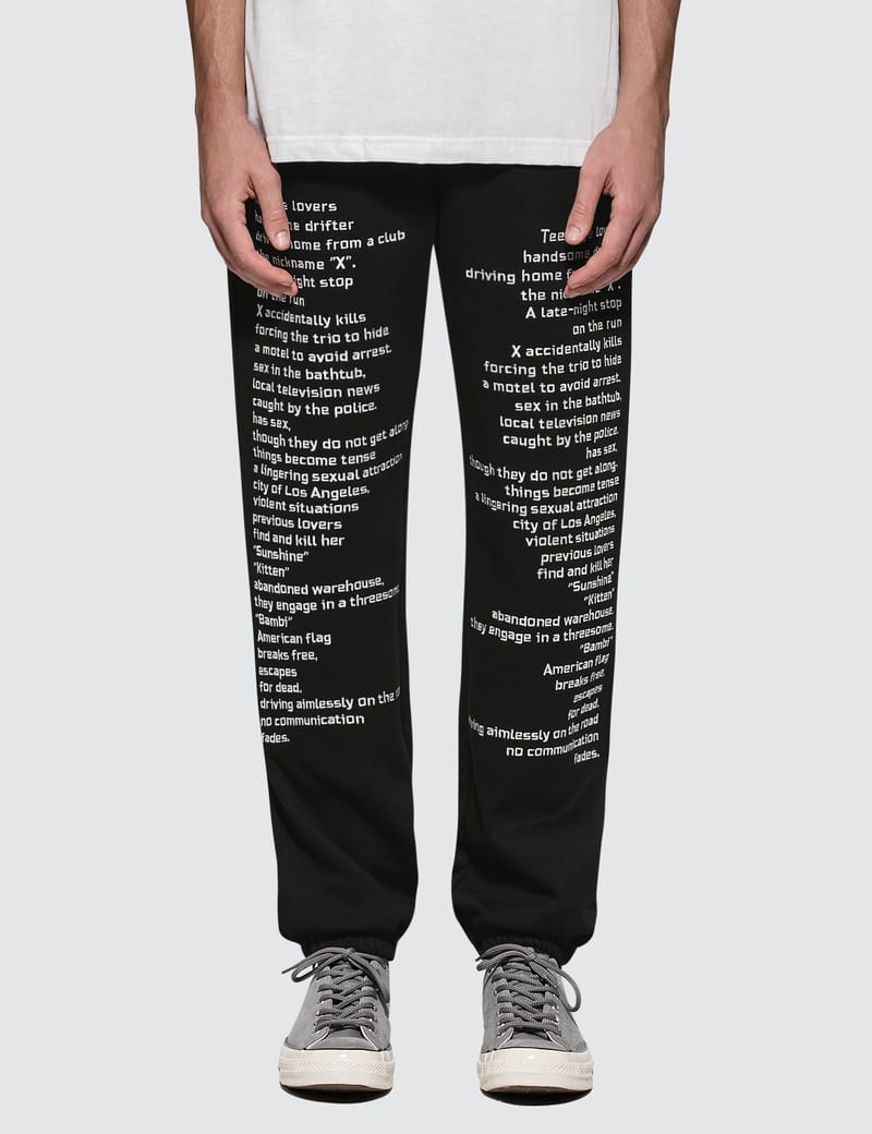 pleasures joggers