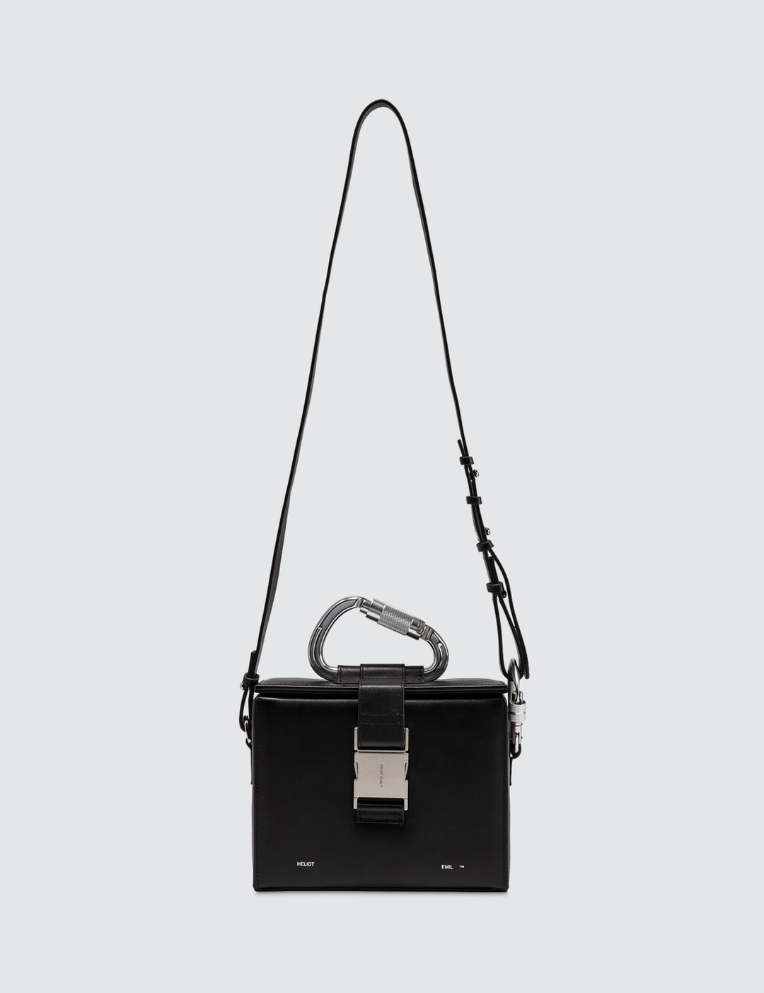 Heliot Emil - Leather Carabiner Box Bag | HBX - ハイプビースト 
