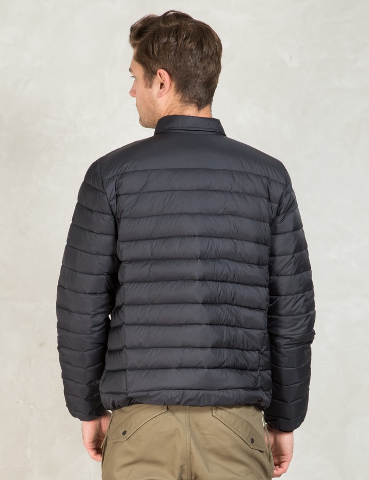 Penfield Black Naklin Packable Down Shirt Jacket