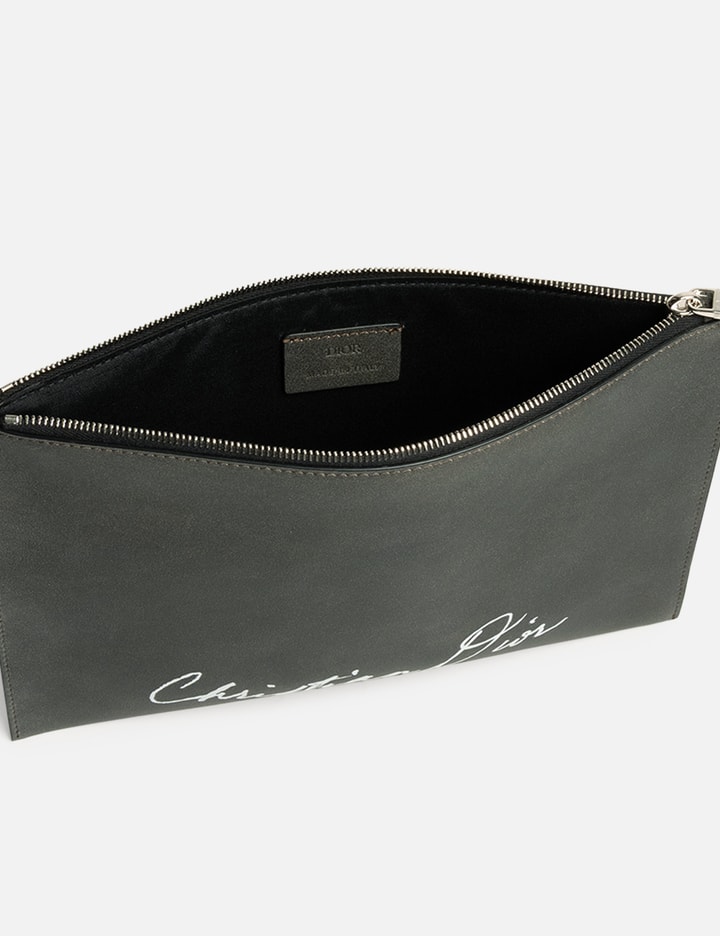 Dior Lily Of The Valley Pouch In Brown