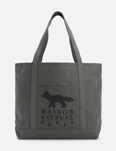 메종 키츠네 Profile Fox Large Tote