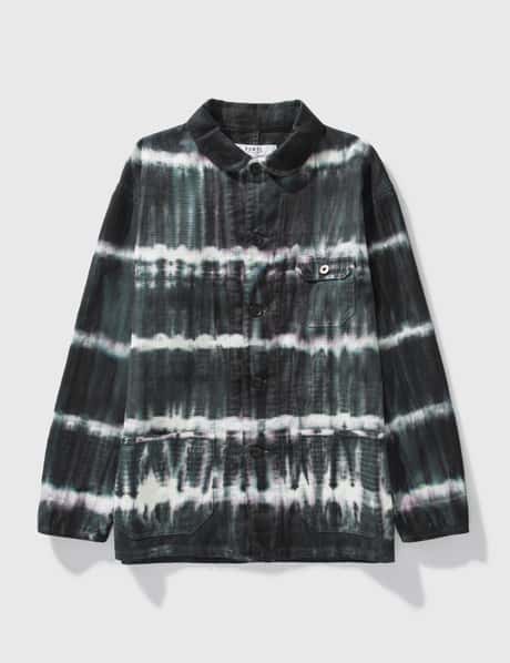 FDMTL Tie-Dye Coverall Shirt Jacket