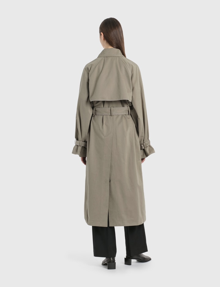 Double-Breasted Trench Coat Placeholder Image
