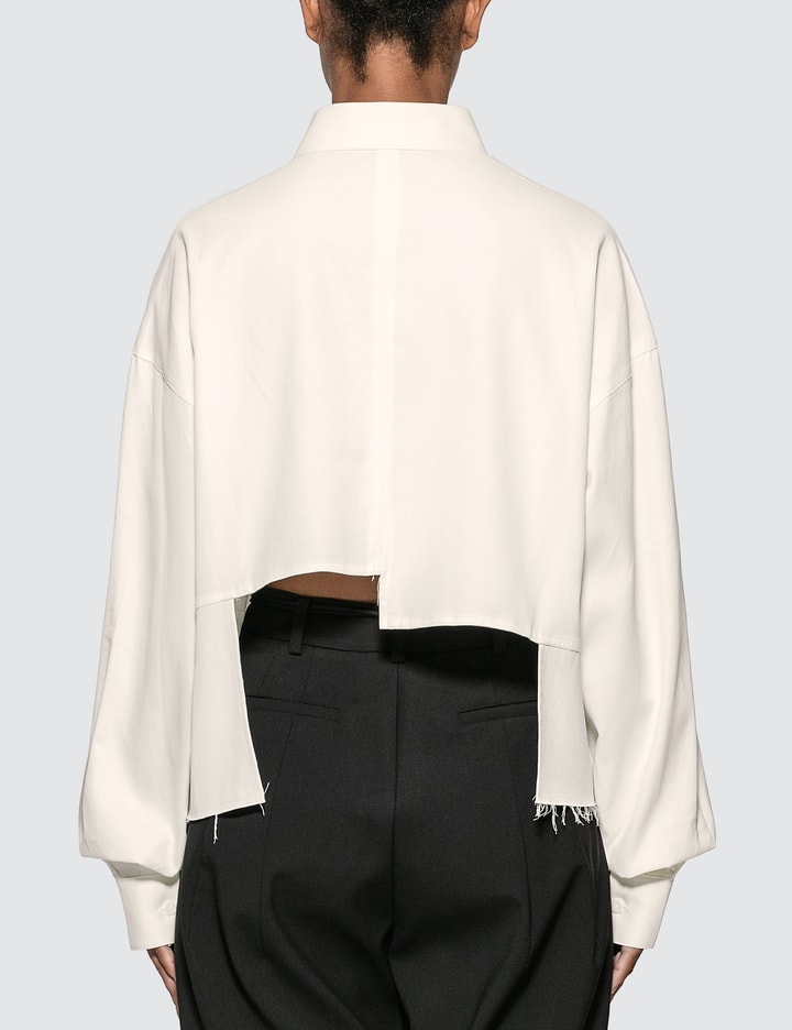 Oversized Cropped Shirt Placeholder Image