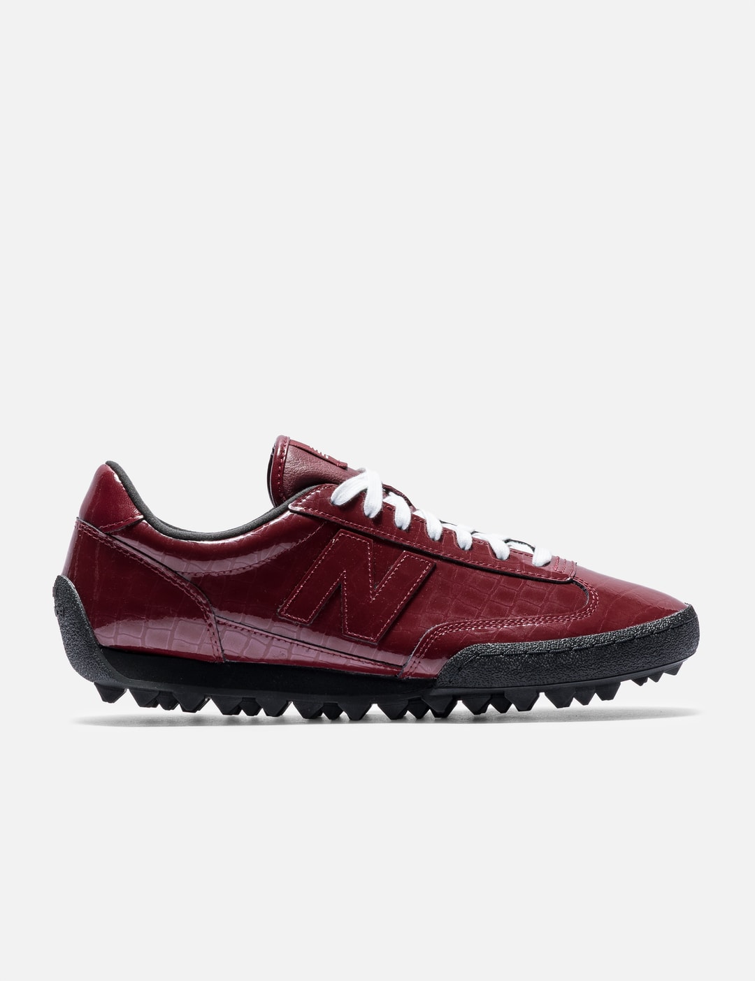 new balance dress shoes New Balance Unisex Bb80 in White/Grey Leather, Size 37.5 main image 1