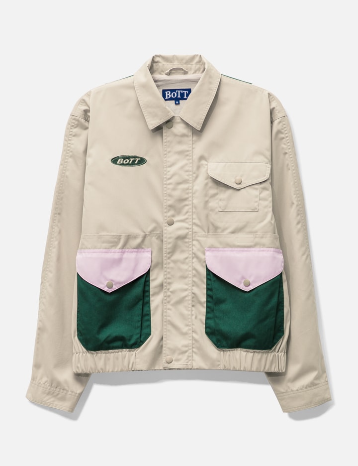 Bott Multi Pocket Utility Jacket In Brown