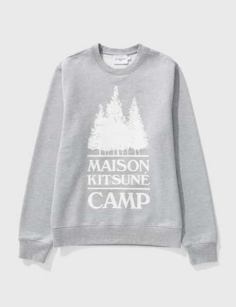 Maison Kitsuné 맥시 MK 캠프 레귤러 스웨트셔츠