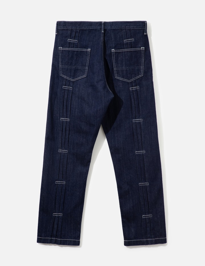 FDMTL Pleats Denim Pants Rinse