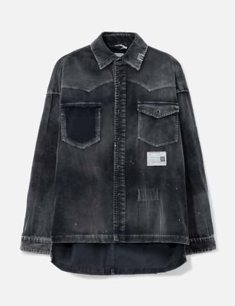 Maison Mihara Yasuhiro Aged Corduroy Shirt