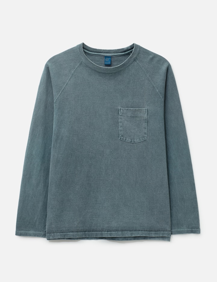 Good On Heavy Jersey Long Sleeve Raglan Pocket T-Shirt