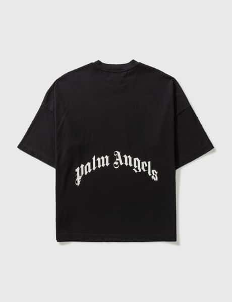 STRAWBERRY LOOSE TEE in black - Palm Angels® Official