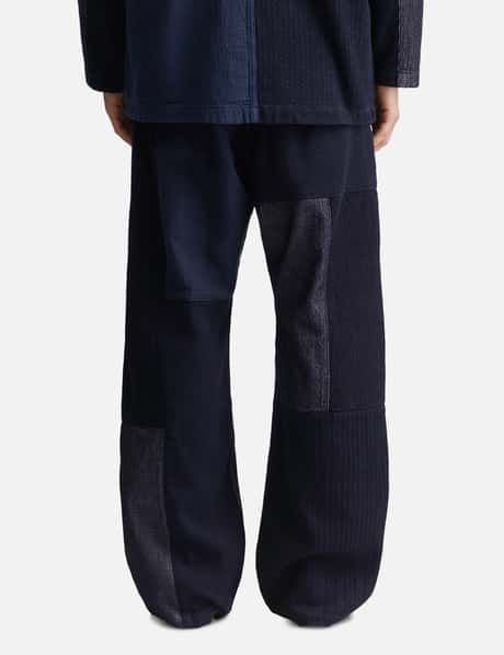 Patchwork Pants Rinse view 12