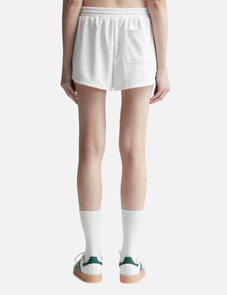 Serif Logo Roller Shorts White/Verde view 9