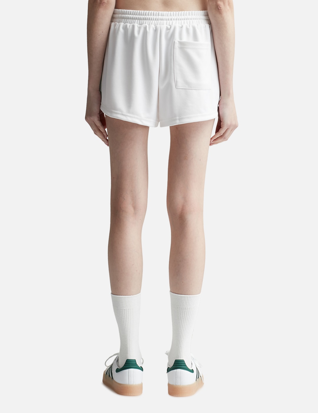 Serif Logo Roller Shorts White/Verde view 10